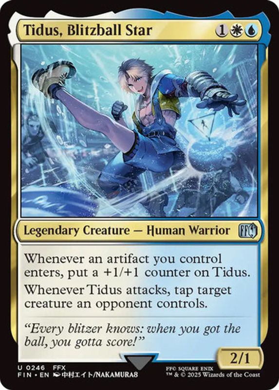 Tidus, Blitzball Star (Foil)